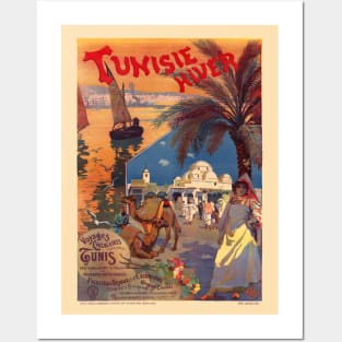 Tunisie Hiver Tunisia Vintage Poster 1899 Posters and Art